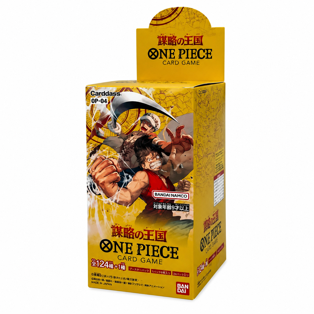 One Piece Kingdoms of Intrigue OP-04 Booster Box – Japanese
