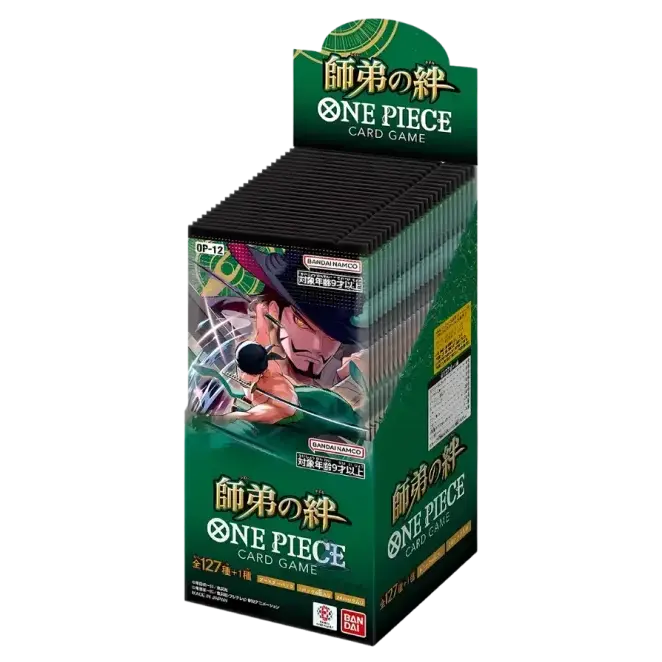 One Piece | Legacy of the Master Japanese Booster Box – OP12 | 24 Packs | 144 Cards
