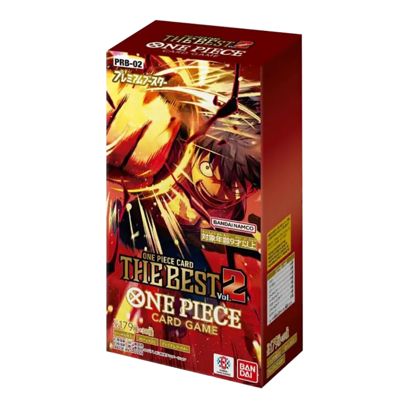 One Piece The Best Vol.2 PRB-02 Booster Box – Japanese