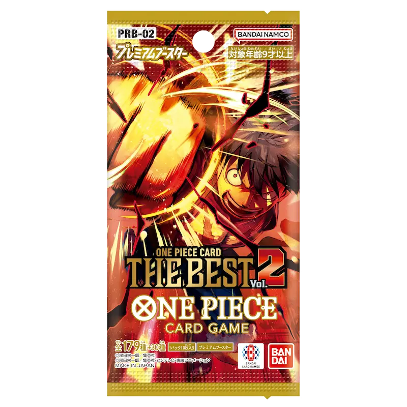 One Piece The Best Vol.2 PRB-02 Booster Box – Japanese