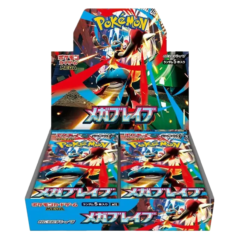 Pokémon Mega Brave M1L Booster Box – Japanese