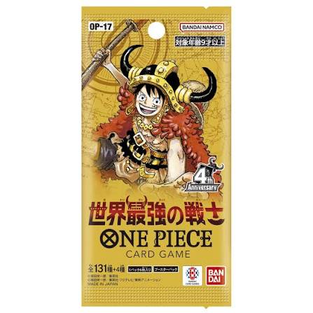 One Piece OP-17 Booster Box – Japanese | 24 Packs